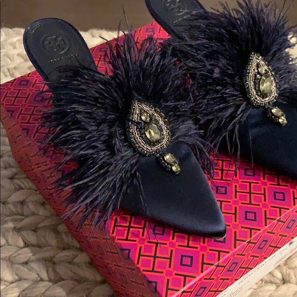 Beautiful Tory Burch mules - Picture 3 of 7